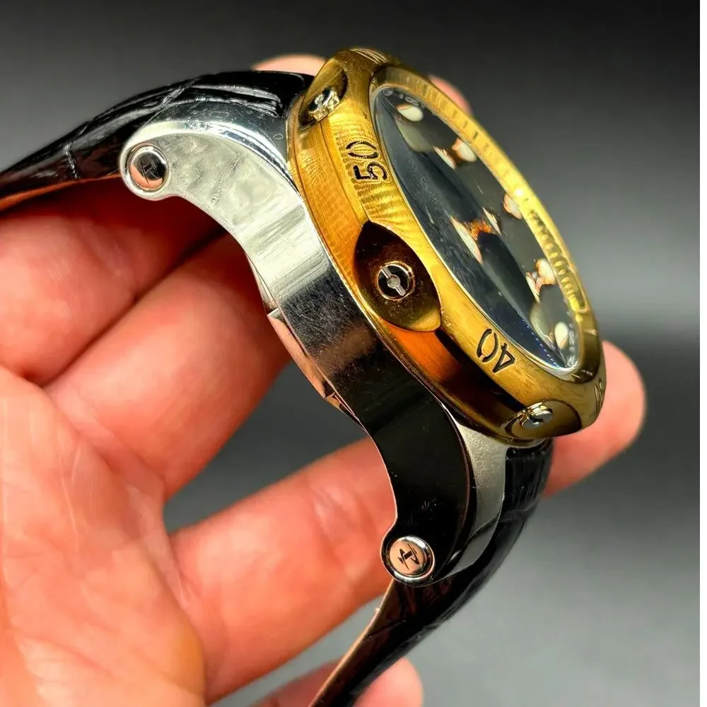Invicta Reserve Venom 0360 Swiss Made Chronograph 54mm Leather Watch